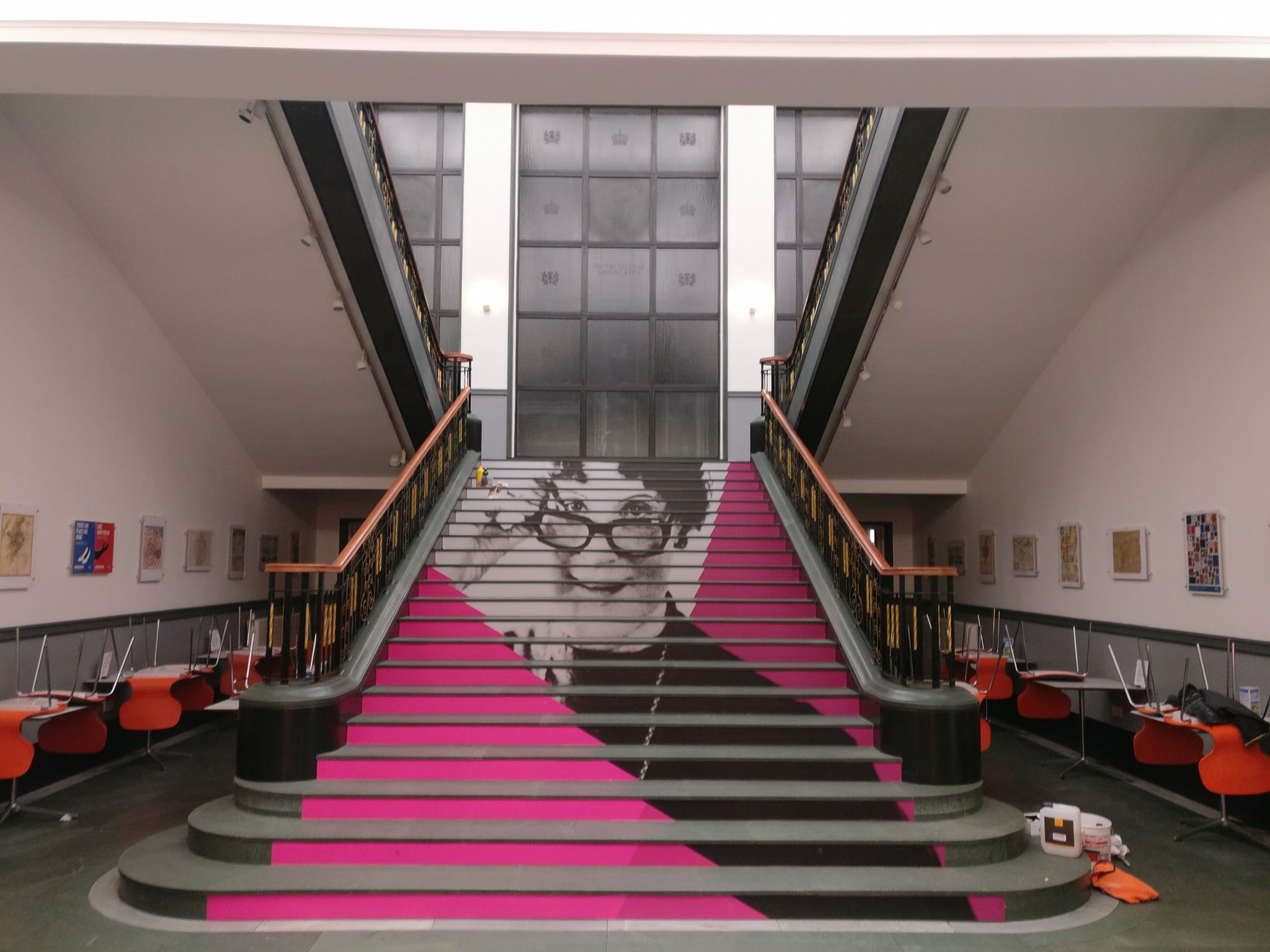 Communal Stairs Painting