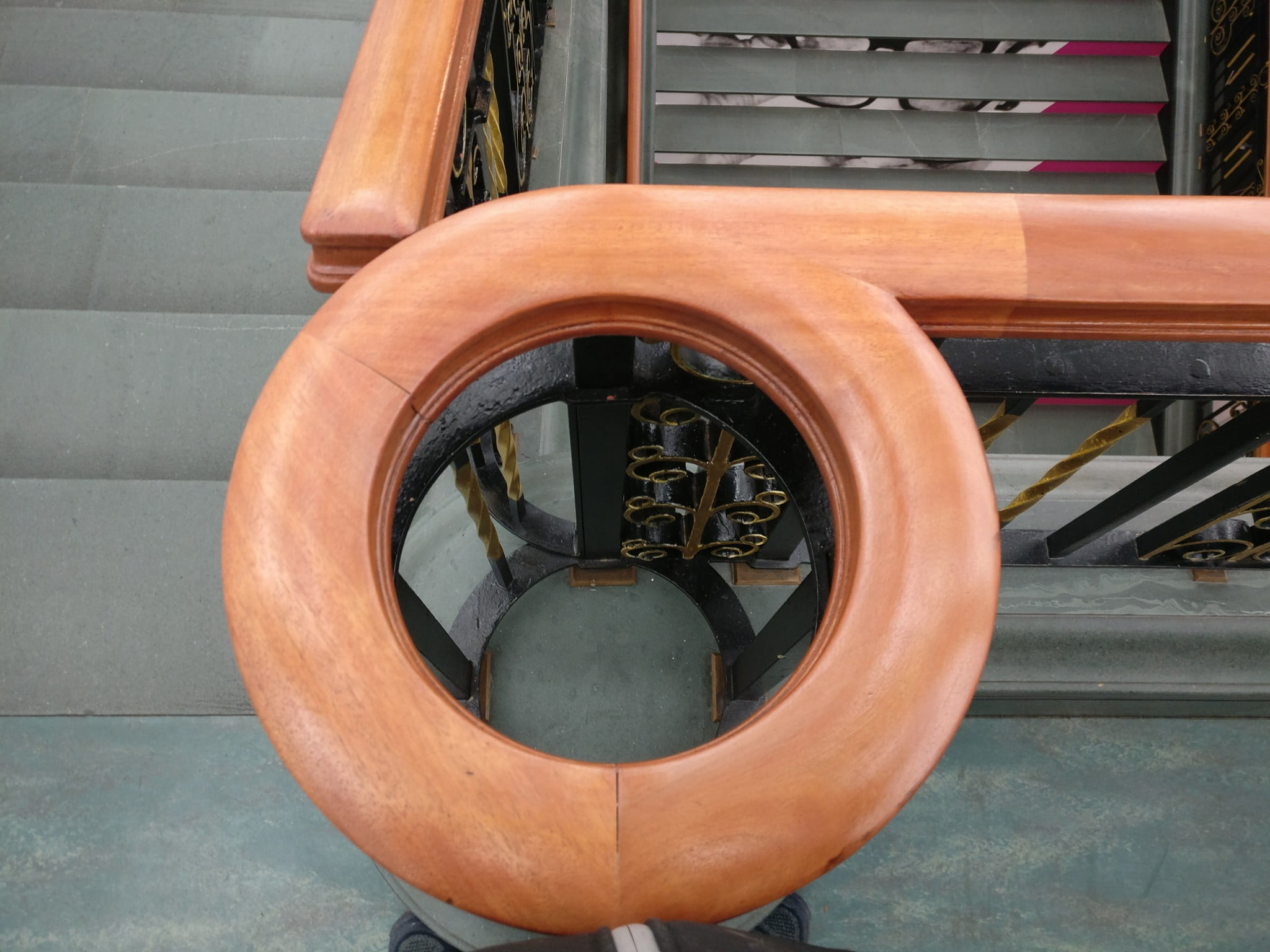 Communal stair painting project in Edinburgh